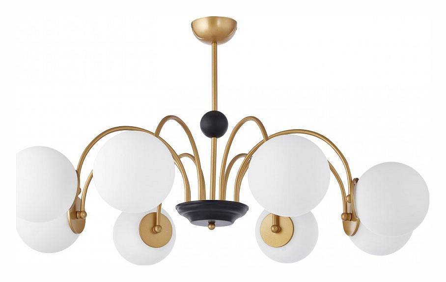 Люстра на штанге Arte Milano AM-Napoli 312066/D940/8 BS/BK