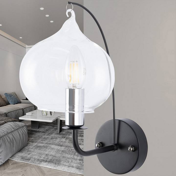 Бра Arte Milano Napoli 321007 1 лампа 321007/1W BK.CR