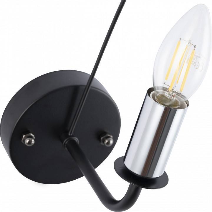 Бра Arte Milano Napoli 321007 1 лампа 321007/1W BK.CR