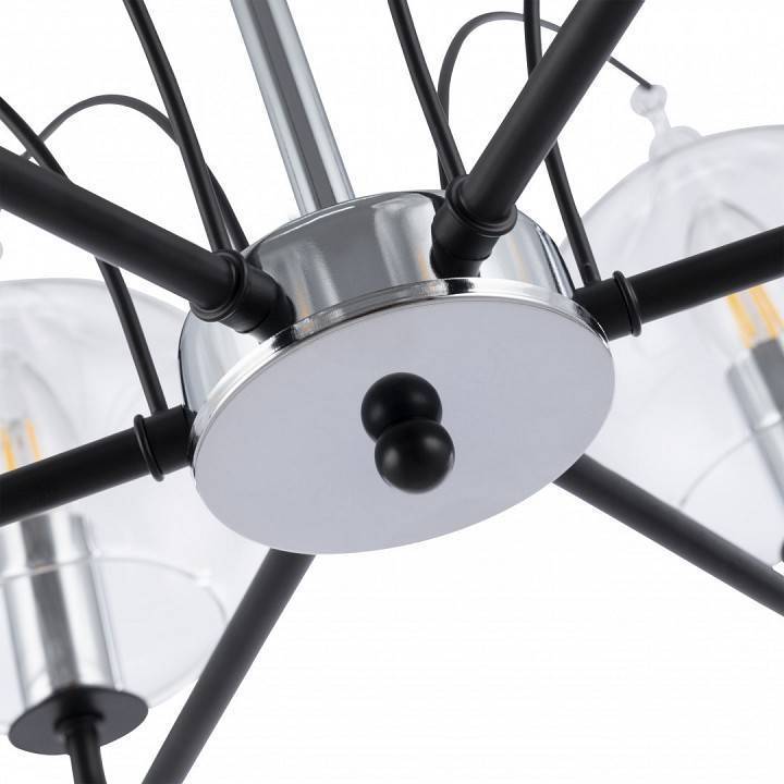 Люстра на штанге Arte Milano Napoli 6 ламп 321007/6 BK.CR