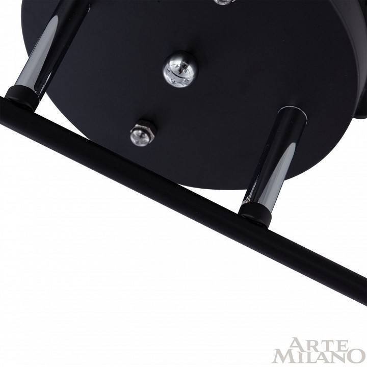 Потолочная люстра Arte Milano AMALFI 5 ламп 322403/5 BK+CR