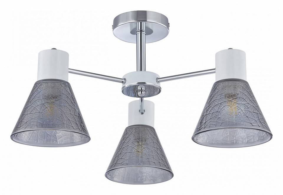 Люстра на штанге Arte Milano Napoli 3 лампы 322408/3 CR+WH