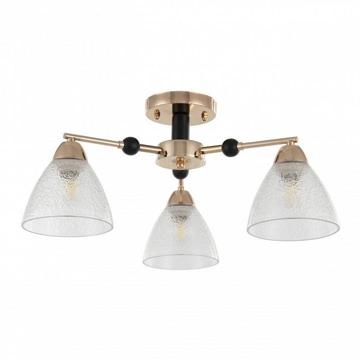 Люстра на штанге Arte Milano Napoli 3 лампы 324119/3 FG+BK