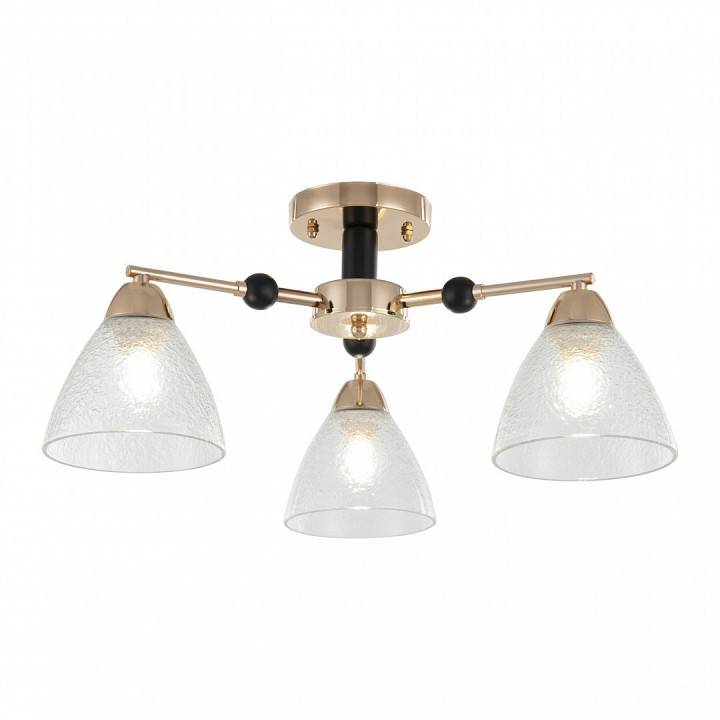 Люстра на штанге Arte Milano Napoli 3 лампы 324119/3 FG+BK