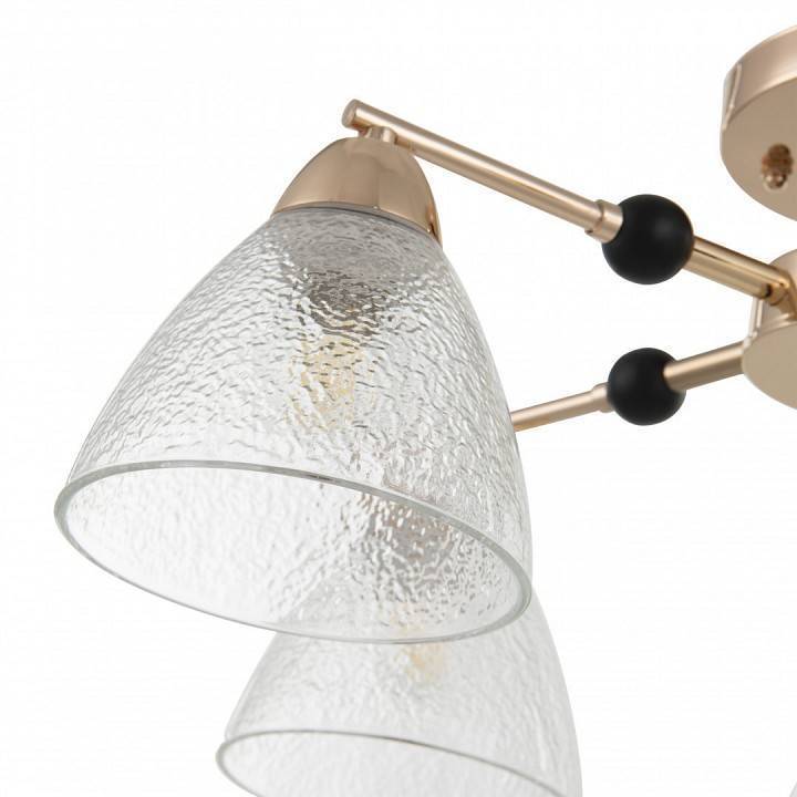 Люстра на штанге Arte Milano Napoli 3 лампы 324119/3 FG+BK