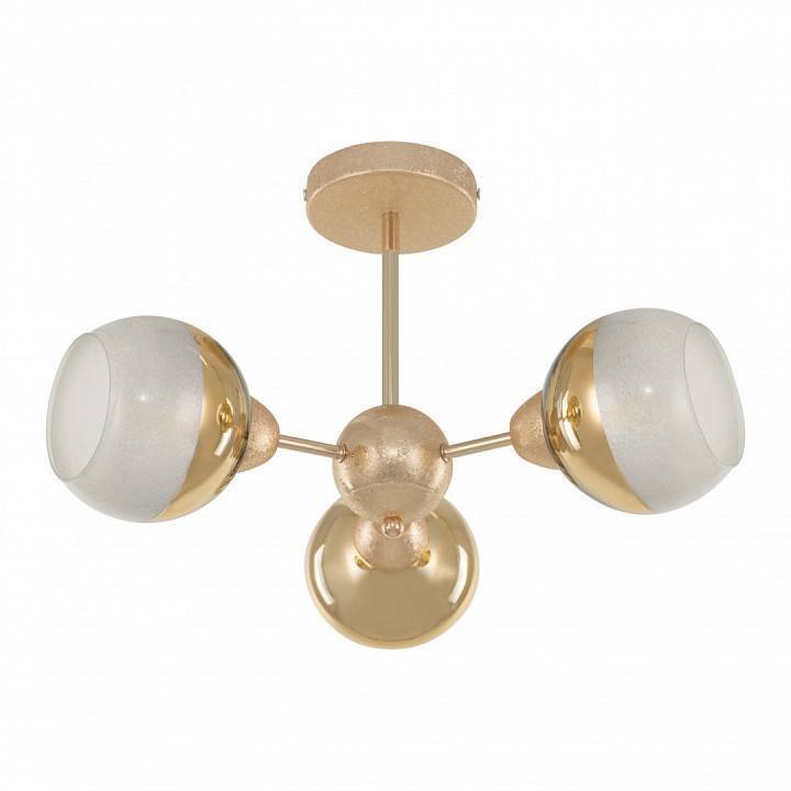 Люстра на штанге Arte Milano Napoli 3 лампы 327007/3 GD