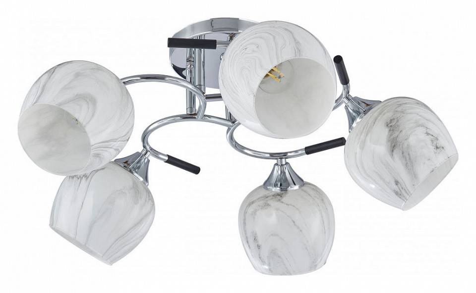 Потолочная люстра Arte Milano AMALFI 327985/5 CR+BK