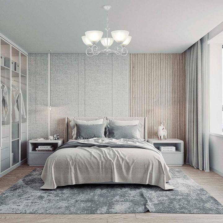 Подвесная люстра Arte Milano Amalfi-0656 5xE14 330656/5 WT+SL