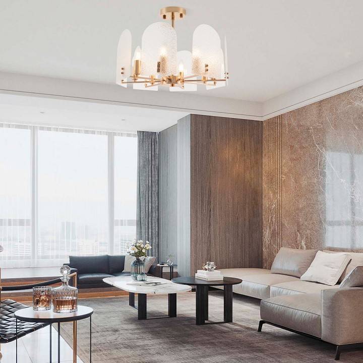 Люстра на штанге Arte Milano Sorrento 378309/8/480 GD