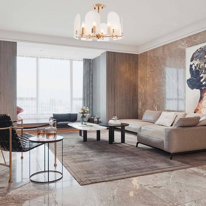 Люстра на штанге Arte Milano Sorrento 378309/8/480 GD