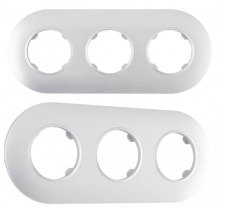 Рамка на 3 поста Arte Milano am-502.08 502.08-3.silver