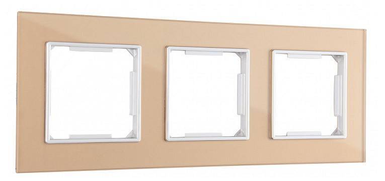 Рамка на 3 поста Arte Milano am-503.02 503.02-3.shampan