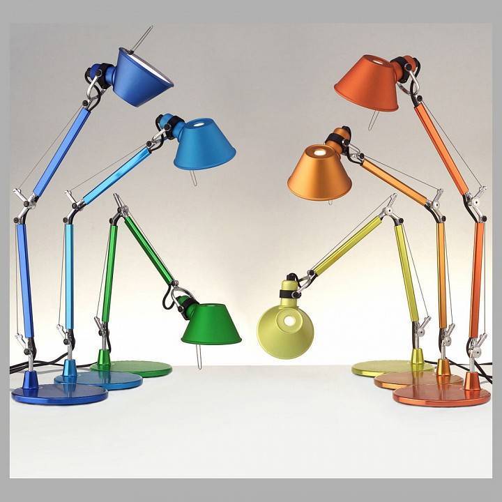 Настольная лампа офисная Artemide Tolomeo Micro A011860