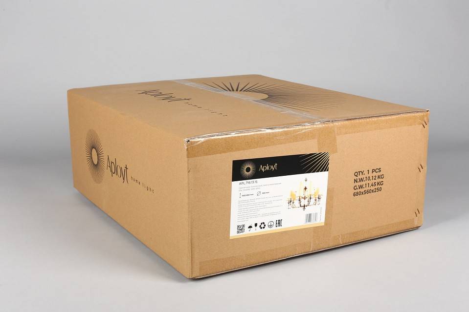 Подвесная люстра Aployt Patricia 15 ламп APL.716.13.15