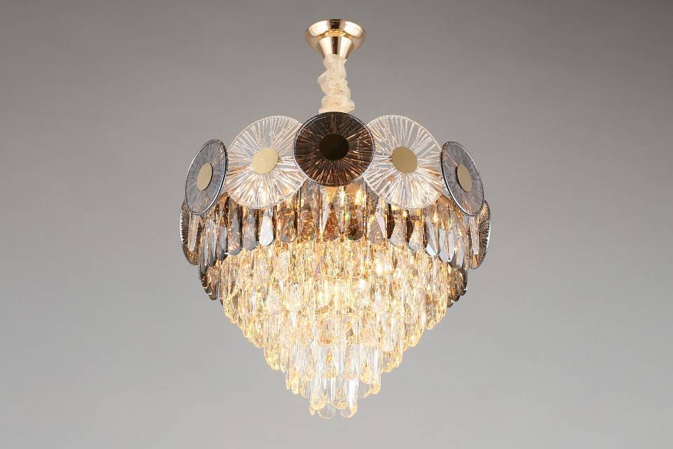 Подвесная люстра Aployt Zibille 10 ламп APL.769.03.10