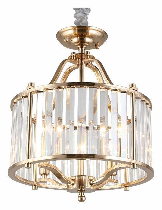 Подвесной светильник Aployt Romen хром 4 лампы APL.809.03.04