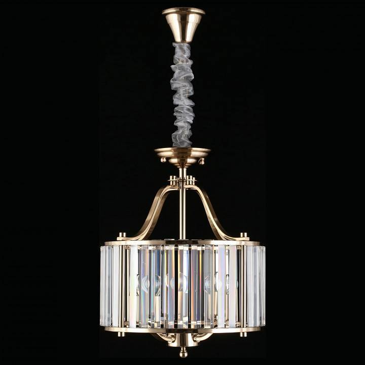 Подвесной светильник Aployt Romen хром 4 лампы APL.809.03.04