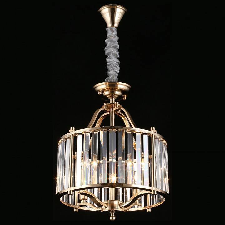 Подвесной светильник Aployt Romen хром 4 лампы APL.809.03.04