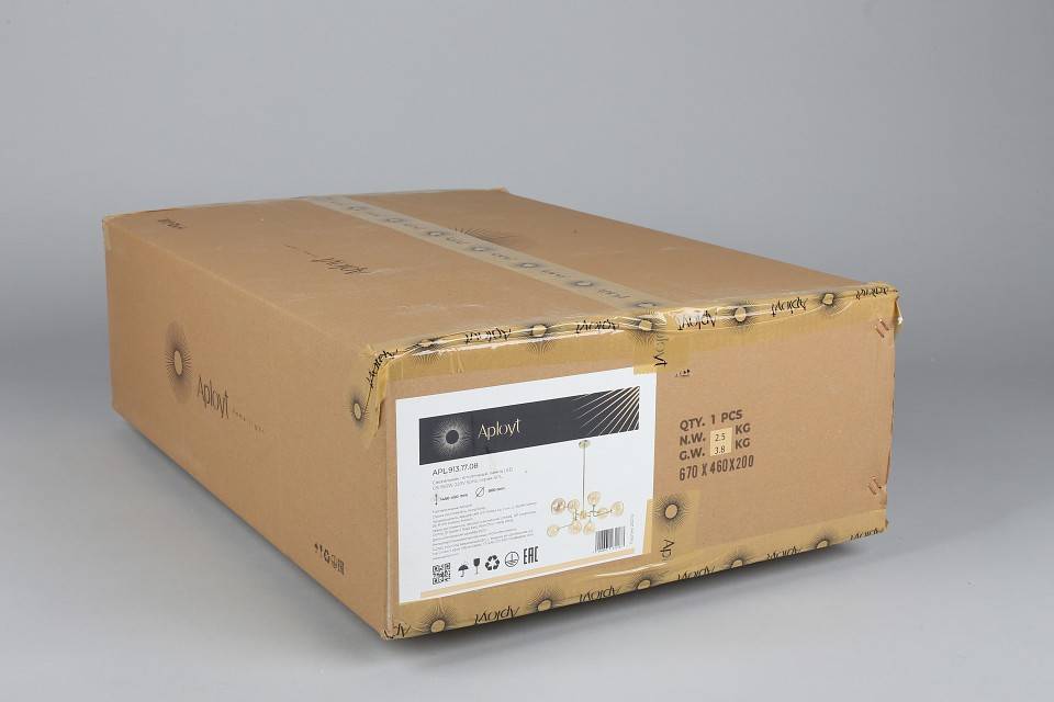 Люстра на штанге Aployt Roser APL.913.17.08