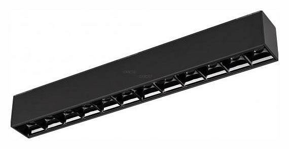 Встраиваемый светильник Arlight MAG-LASER-45-L320-12W Warm3000 (BK, 15 deg, 24V) 026937