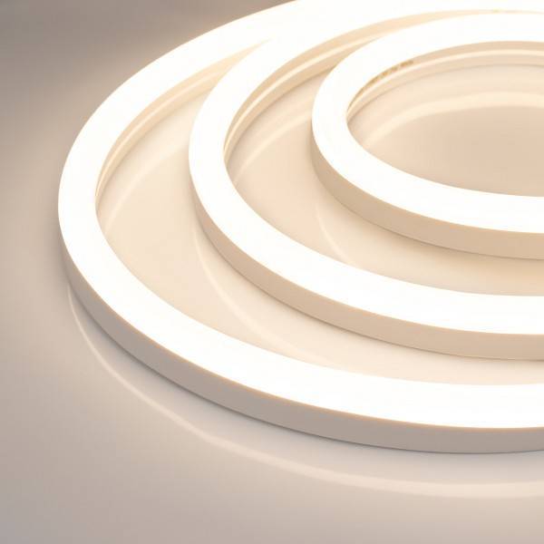 Шнур световой Arlight NEON-2-SIDE-24V Warm3000 30866