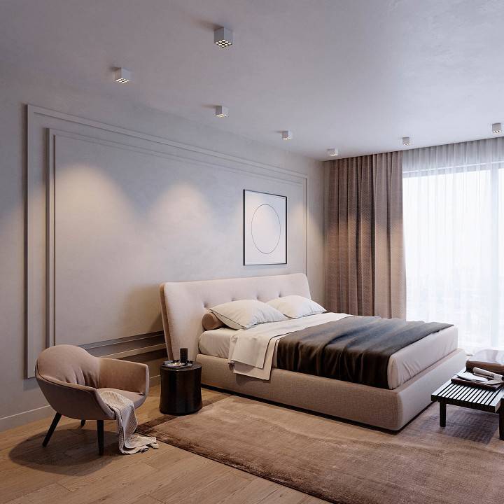 Накладной светильник Arlight SP-ORIENT-SURFACE-TC-S105x105-25W Warm3000 25 Вт 3000 К белый 031865