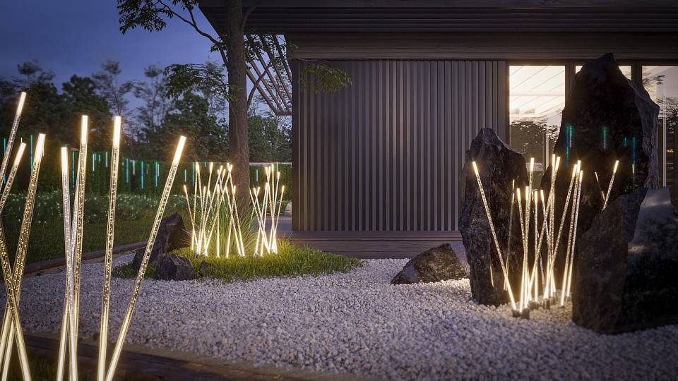 Светильник уличный наземный Arlight Champagne 034166