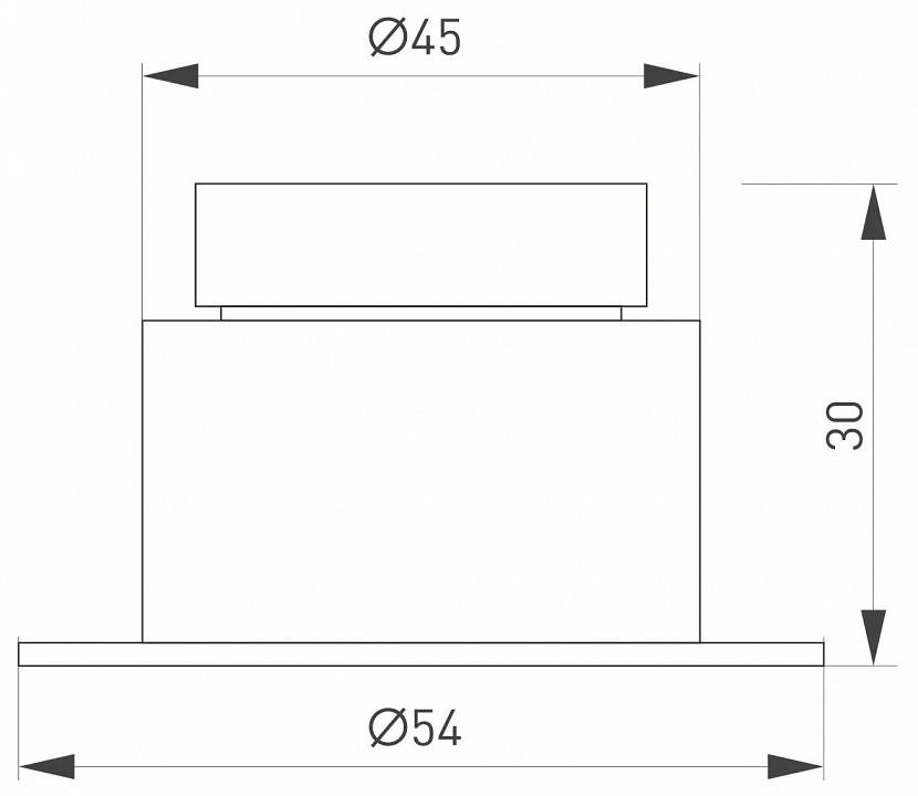 Встраиваемый светильник Arlight GLORY 047285