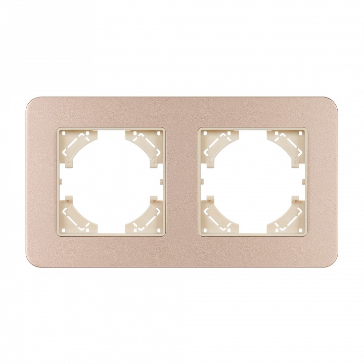 Рамка на 2 поста Arlight AKIRY 049739