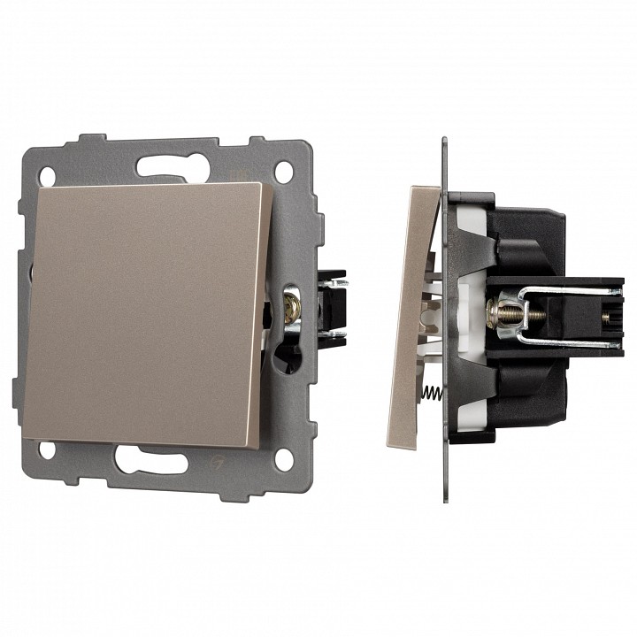 Выключатель самовозвратный одноклавишный без рамки Arlight SWT 049882