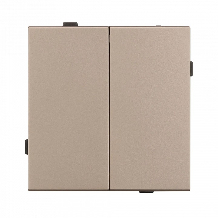 Выключатель двухклавишный без рамки Arlight SWT 054061