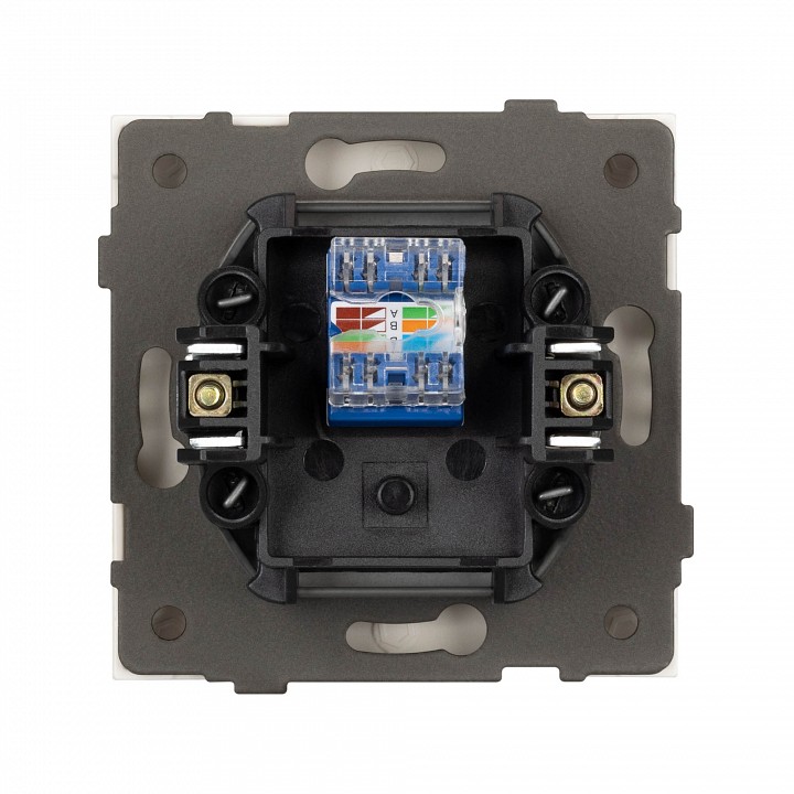 Розетка Ethernet RJ-45 и со шторками, без рамки Arlight SCT-TENDO 054594
