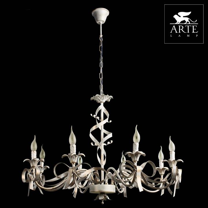 Подвесная люстра Arte Lamp Olivia A1018LM-8GA