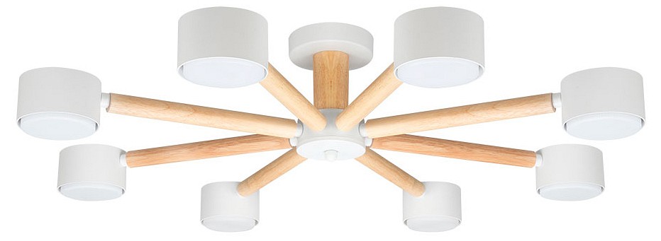 Потолочная люстра Arte Lamp TENDA 8 ламп A1624PL-8WH