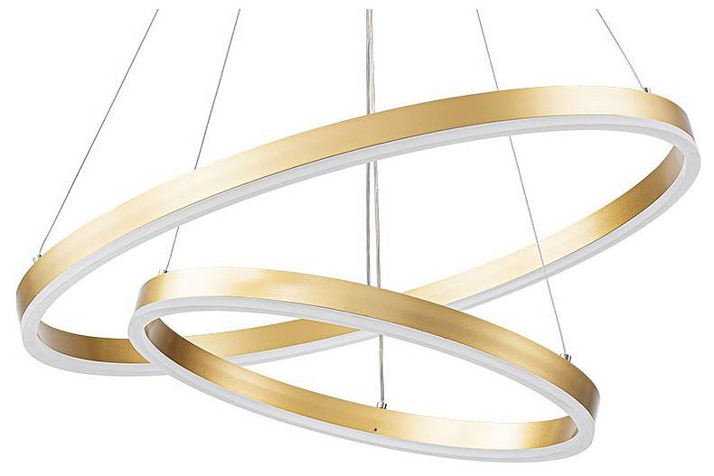 Подвесной светодиодный светильник Arte Lamp Siren 75 Вт A2548SP-75GO