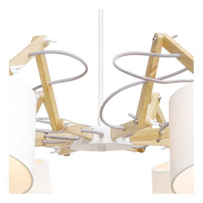 Подвесная люстра Arte Lamp Pinocchio 8 ламп A5700LM-8WH