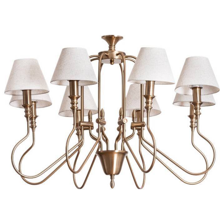 Подвесная люстра Arte Lamp Agio 8 ламп A6086LM-8PB