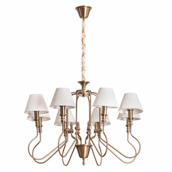 Подвесная люстра Arte Lamp Agio 8 ламп A6086LM-8PB