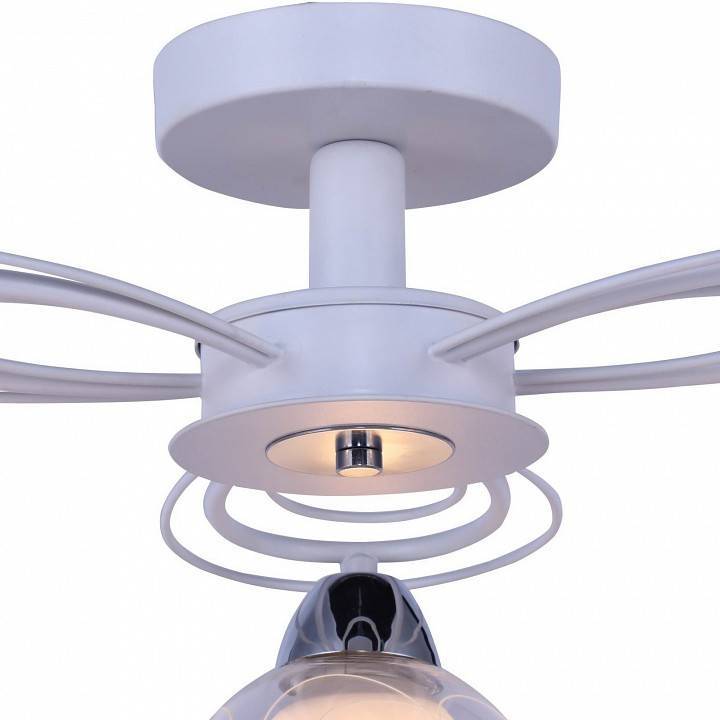 Люстра на штанге Arte Lamp Sansa 3 лампы A7585PL-3WH