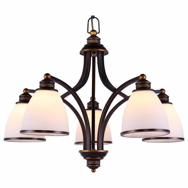 Подвесная люстра Arte Lamp Bonito 5 ламп A9518LM-5BA