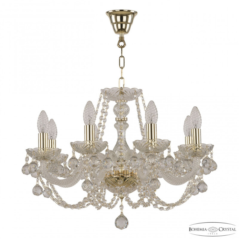 Подвесная люстра Bohemia Ivele Crystal 101 101/8/195 G Balls