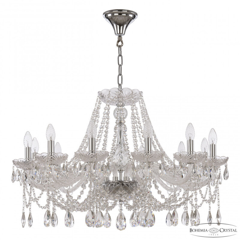 Подвесная люстра Bohemia Ivele Crystal 107 107/12/300 Ni
