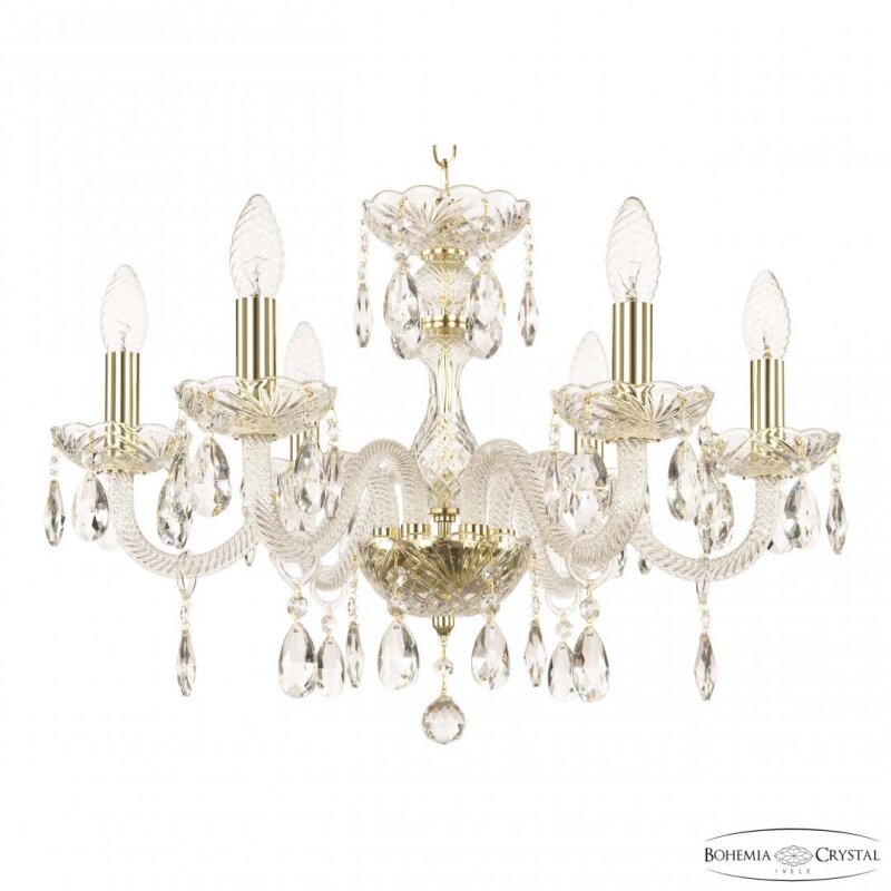 Подвесная люстра Bohemia Ivele Crystal 117 117/6/195 G