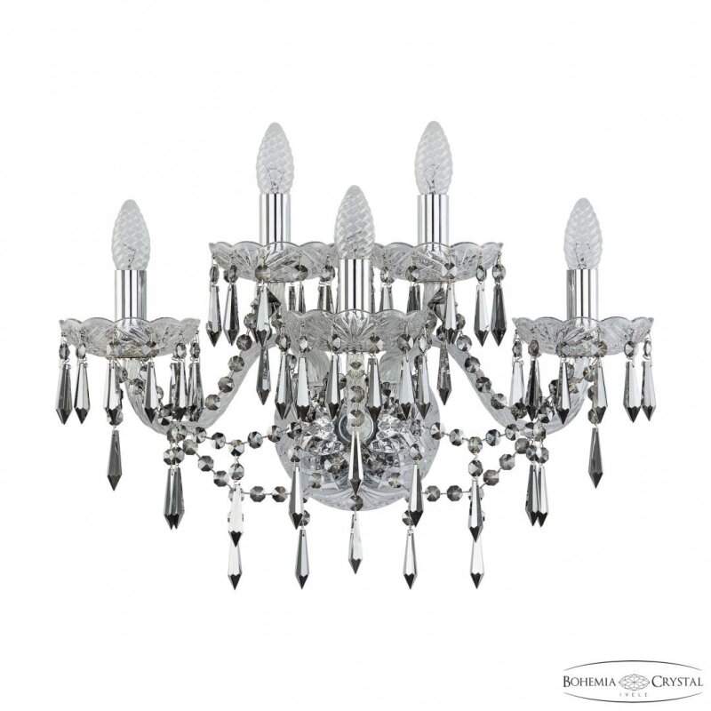 Бра Bohemia Ivele Crystal 1403 1403B/3+2/195/XL Ni R731