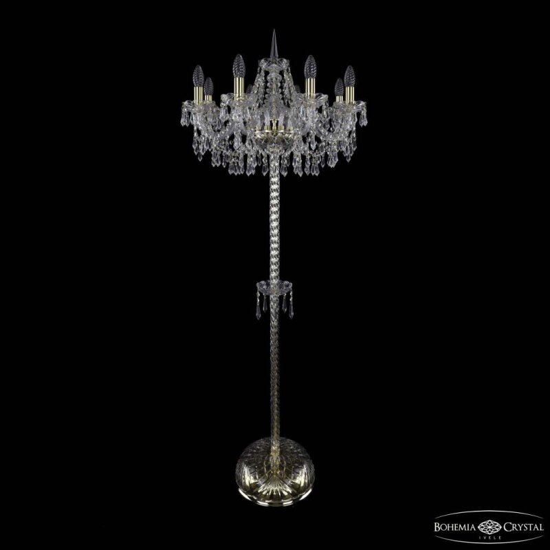 Торшер Bohemia Ivele Crystal 1403 1403T2/8/195-160 G