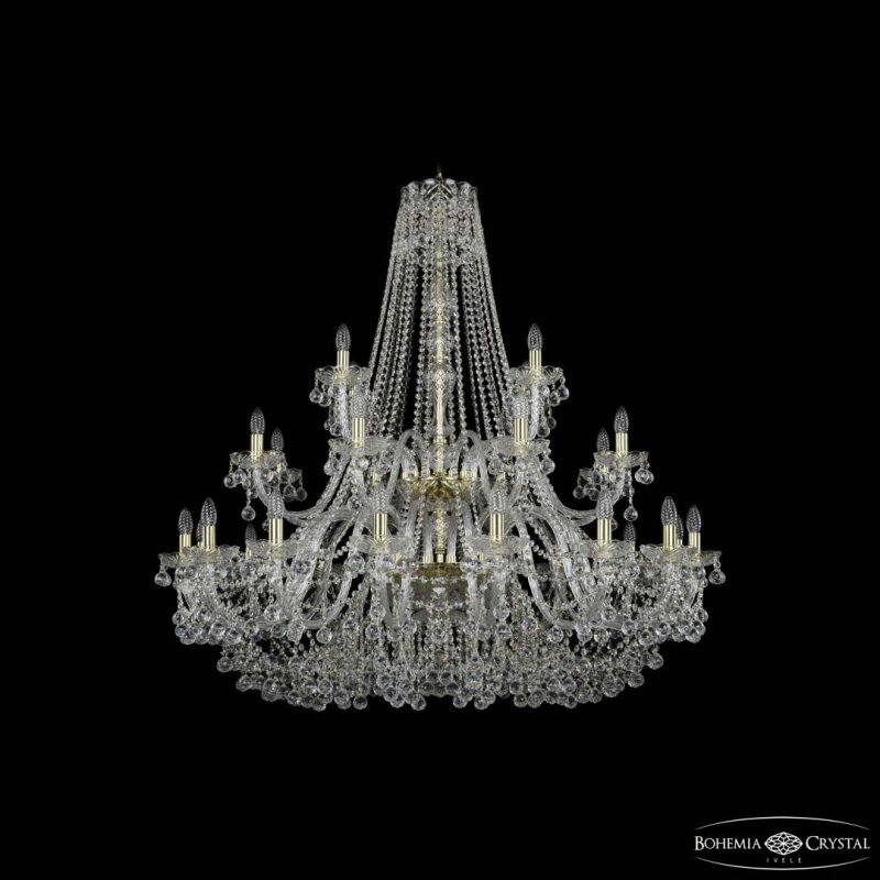 Подвесная люстра Bohemia Ivele Crystal 1409 1409/16+8+4/460/2d G