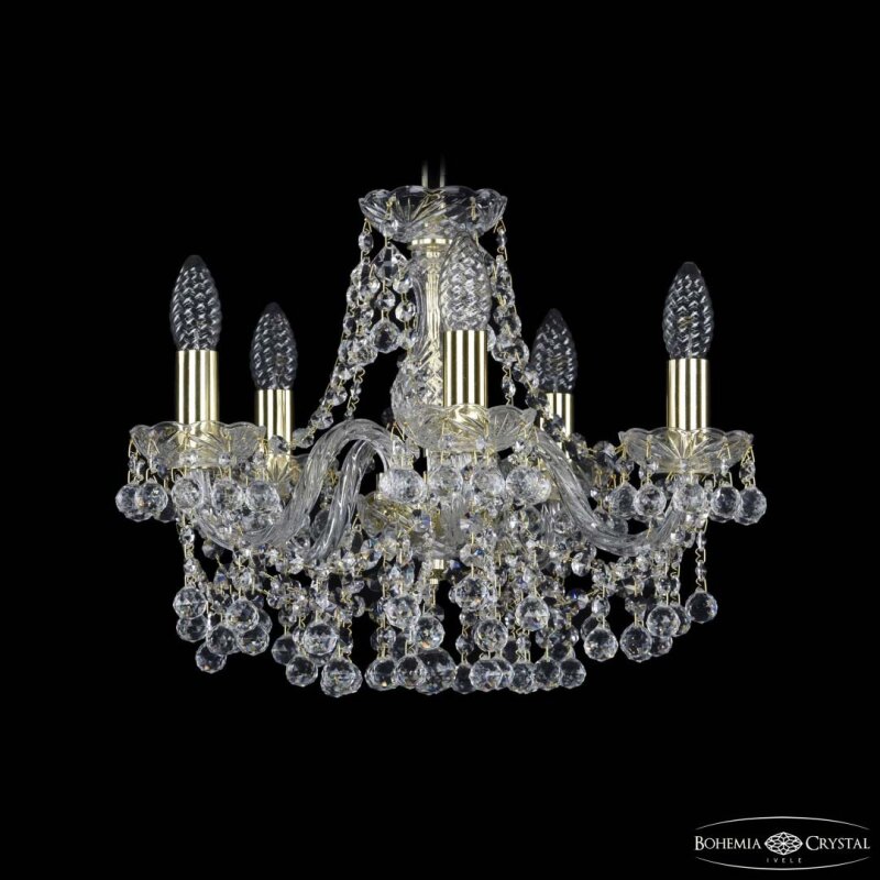 Подвесная люстра Bohemia Ivele Crystal 1409 1409/5/141 G