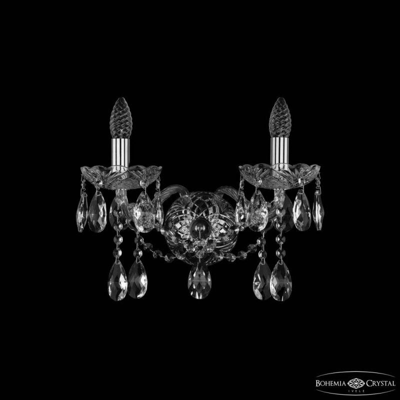 Бра Bohemia Ivele Crystal 1413 1413B/2/165/XL Ni
