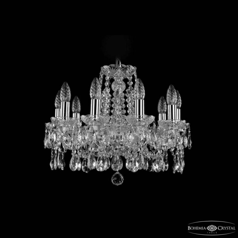 Подвесная люстра Bohemia Ivele Crystal 1413 1413/10/165 Ni