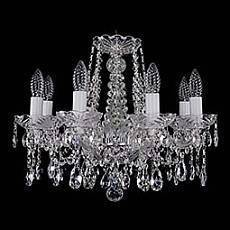 Подвесная люстра Bohemia Ivele Crystal 1413 1413/8/165/Ni